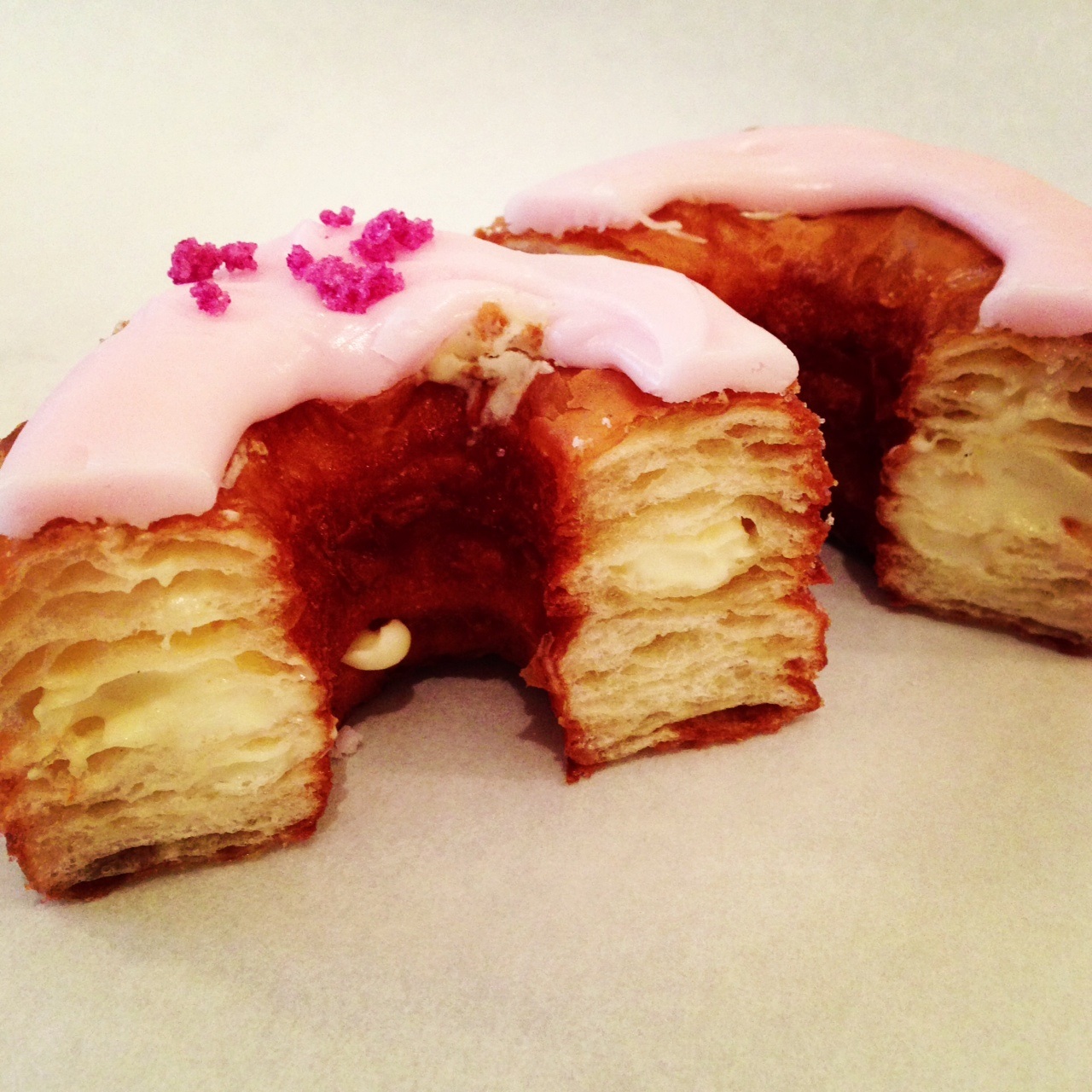 cronut crosssection
