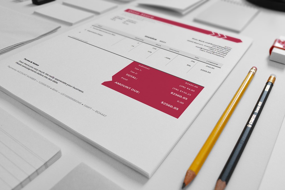 INVOICE COLOR