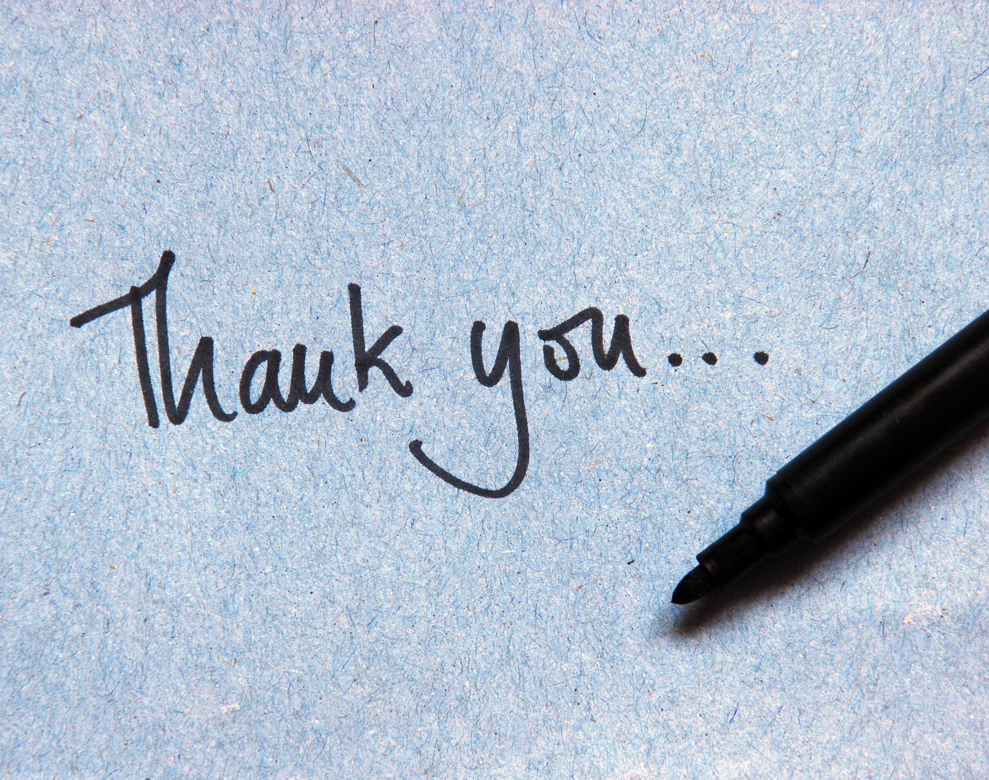 Thank you message etiquette