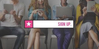 sign up