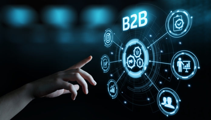 B2b,Business,Company,Commerce,Technology,Marketing,Concept. B2B