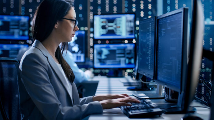 Female,Engineer,Controller,Observes,Working,Of,The,System.,In,The small businesses