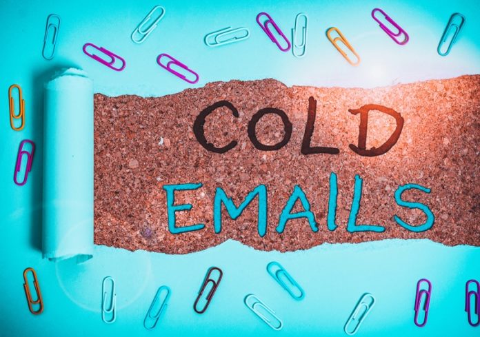 Handwriting,Text,Cold,Emails.,Concept,Meaning,Unsolicited,Email,Sent,To cold email